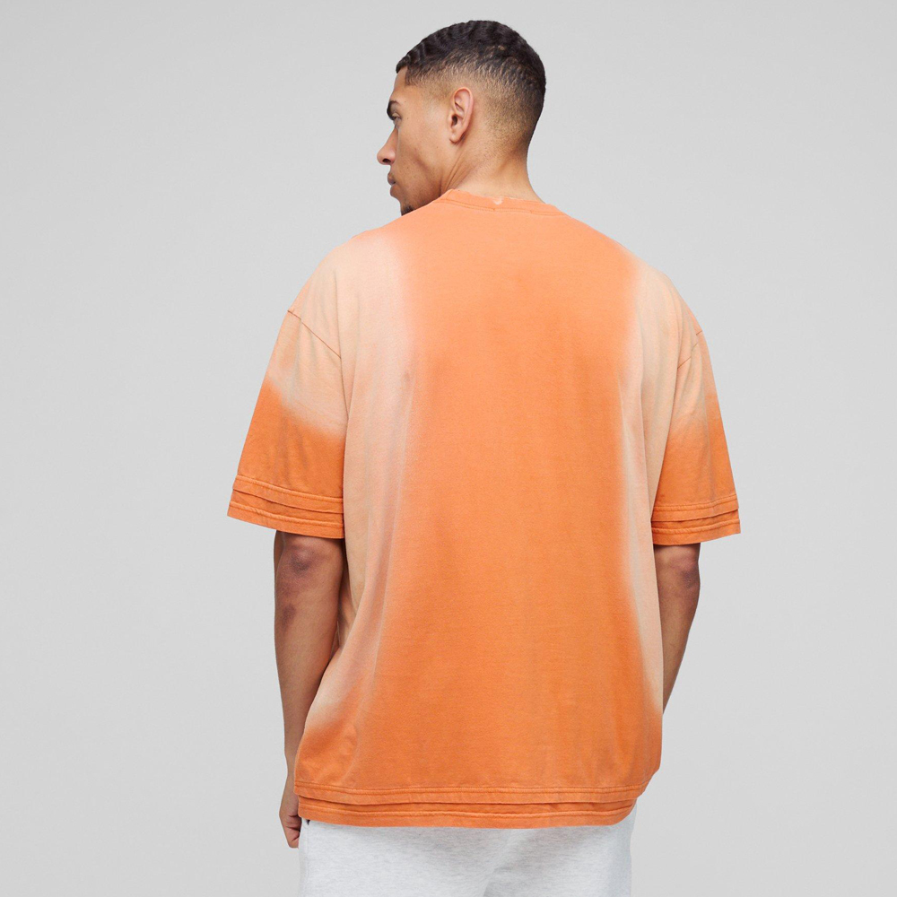 Oversized Washed Worldwide Floral Graphic T-shirt - Image 2