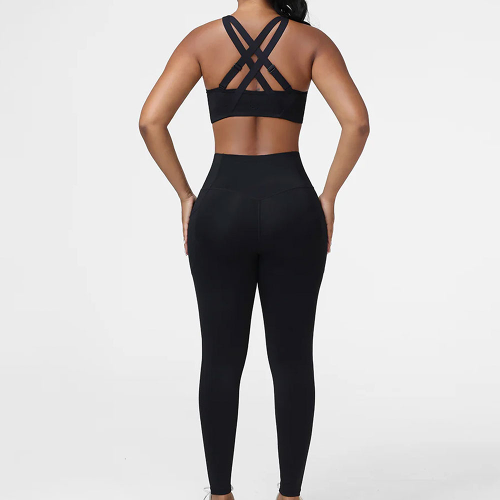 Workout Sets for Women 2 Piece Yoga Outfit - Image 2