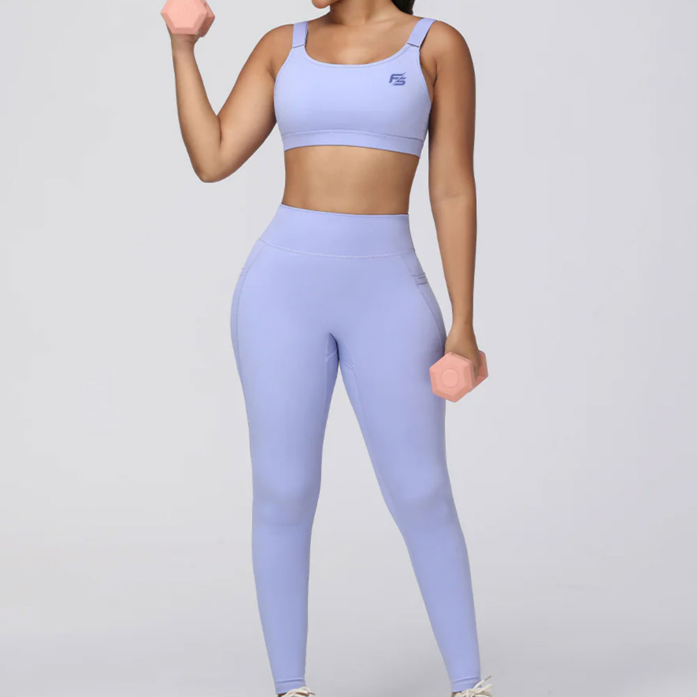 Two-Piece High Waist Yoga Set