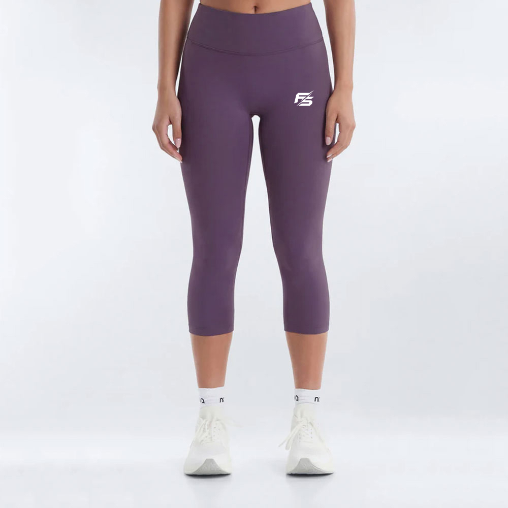 Flared Leggings - Mushroom