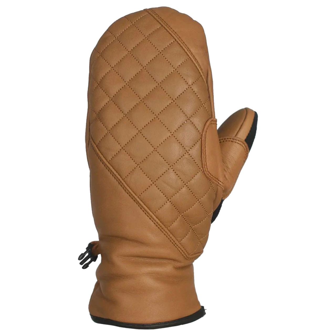 Leather winter fashion mitten - Image 2